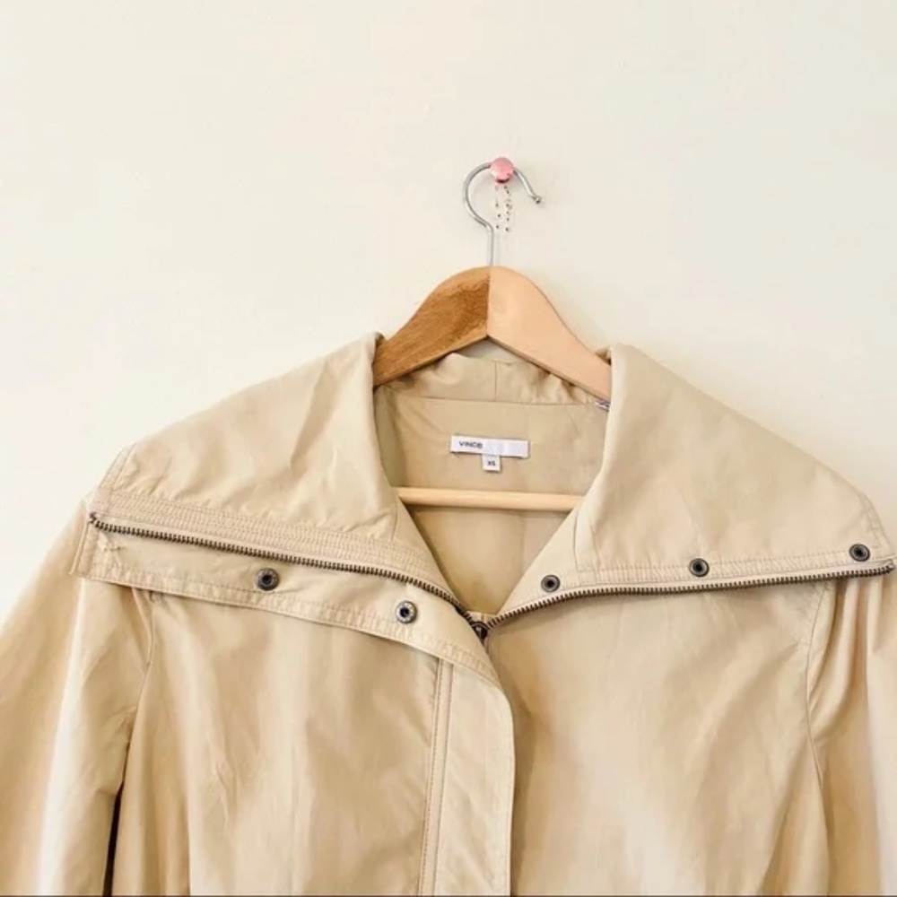 Vince jacket 3/4 sleeves summer lightweight coat size extra small xs - Picture 4 of 9